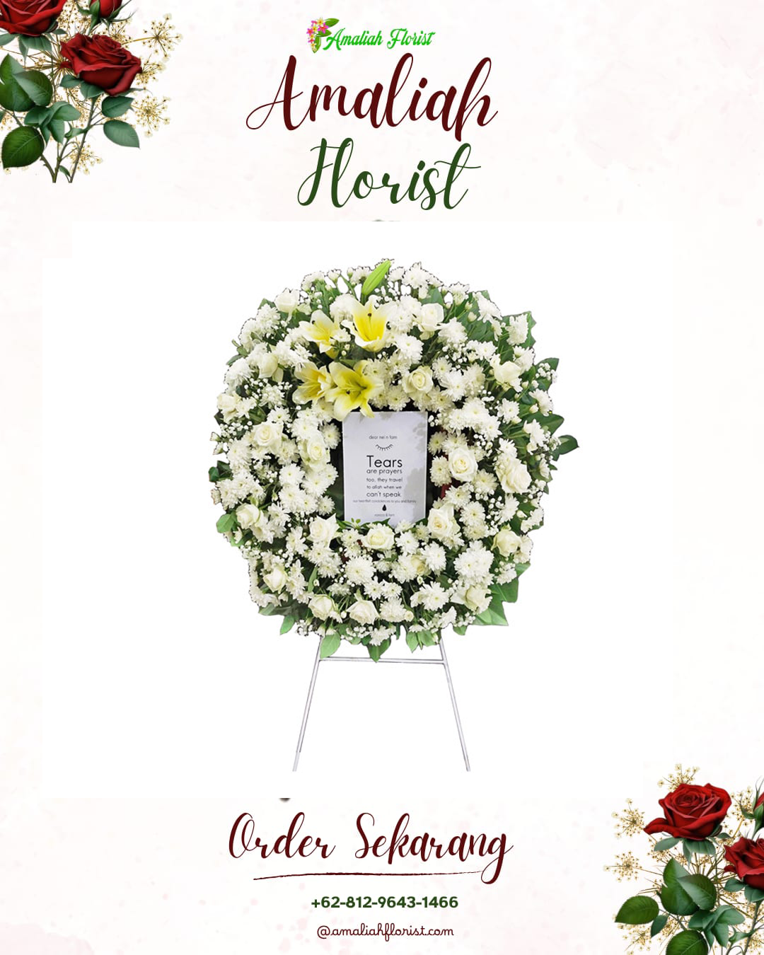 Krans Bunga Duka Gesi